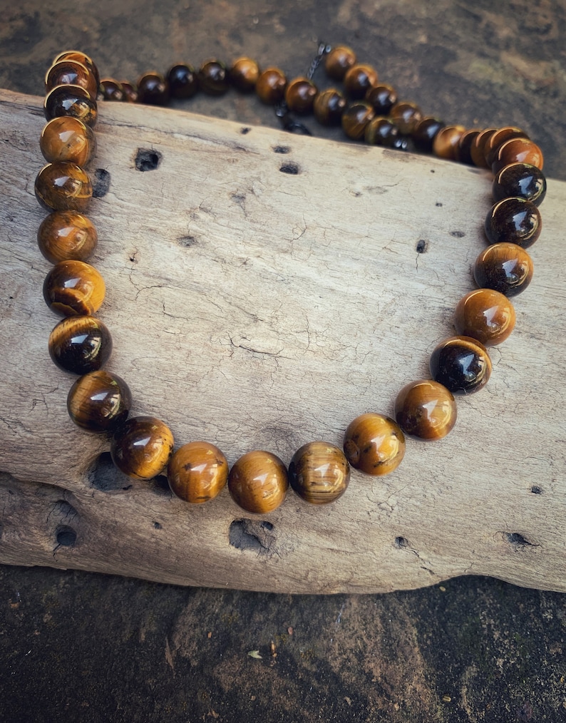 Tigers Eye Necklace Men\u2019s Tiger Eye necklace men\u2019s jewelry