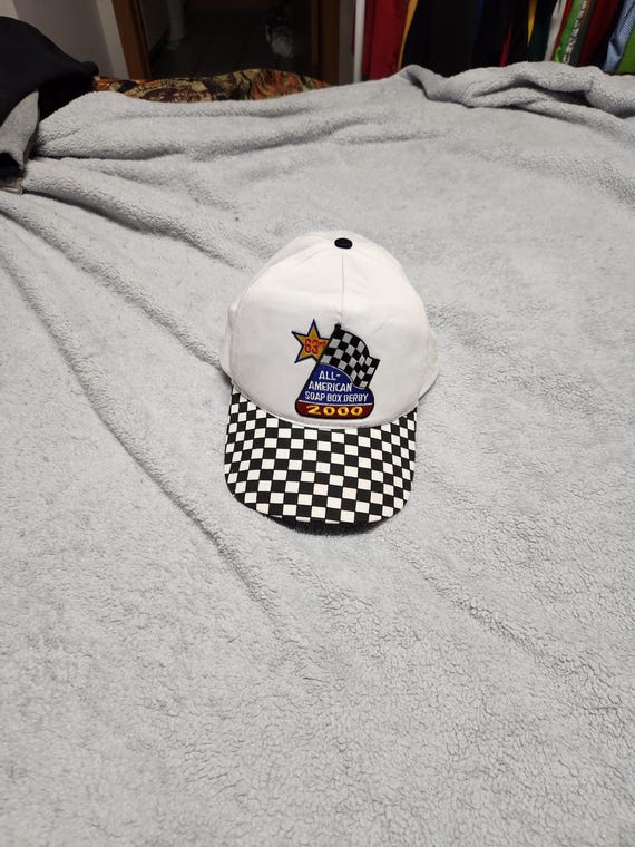 Vintage soap box derby snapback hat