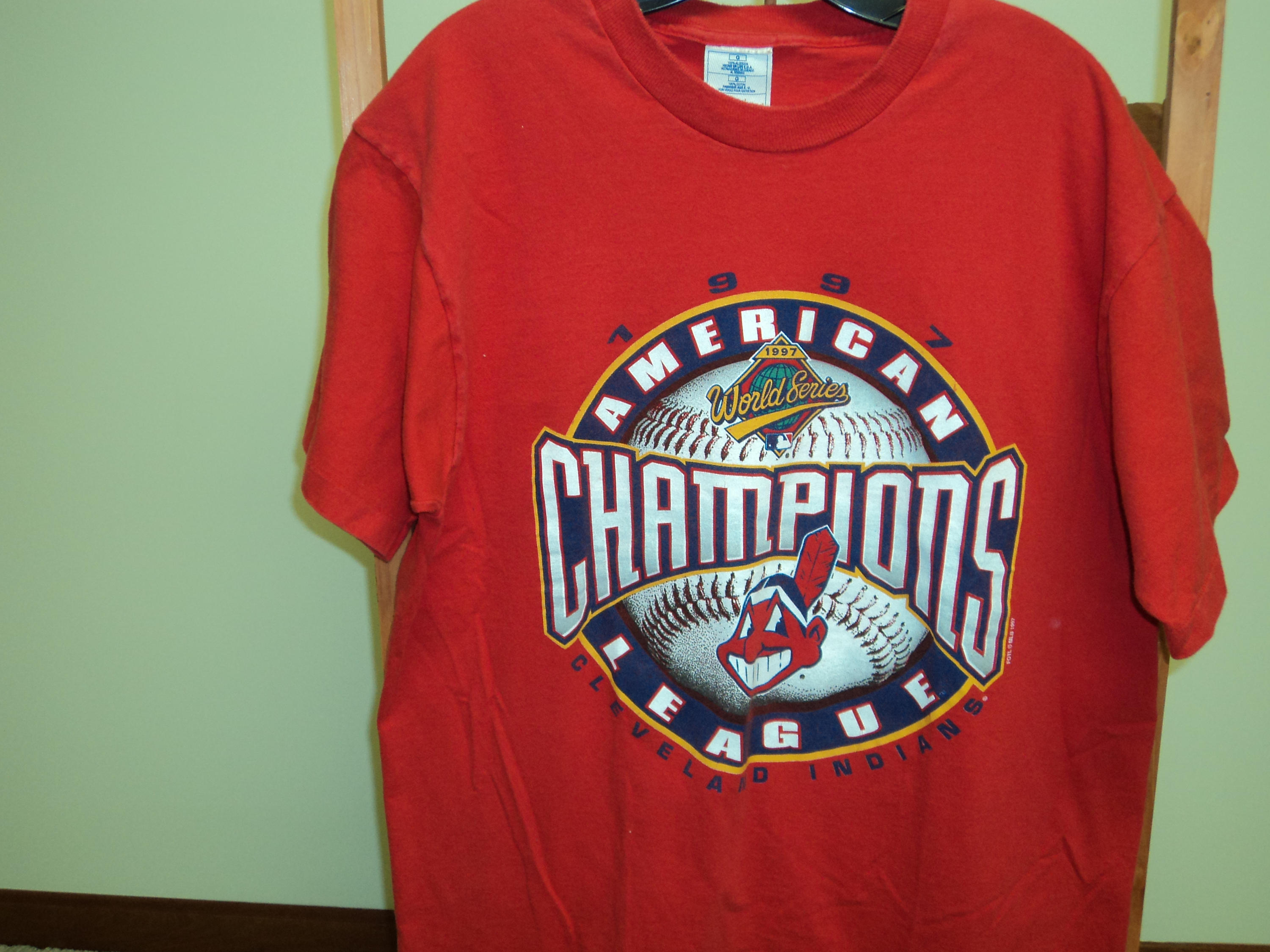 indians world series t shirt