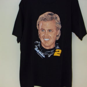 Vintage 90s Rusty Wallace Tee Shirt(size Large)