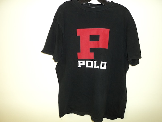 Vintage 90s Bootleg Ralph Lauren Polo Unisex T shirt size Large Etsy