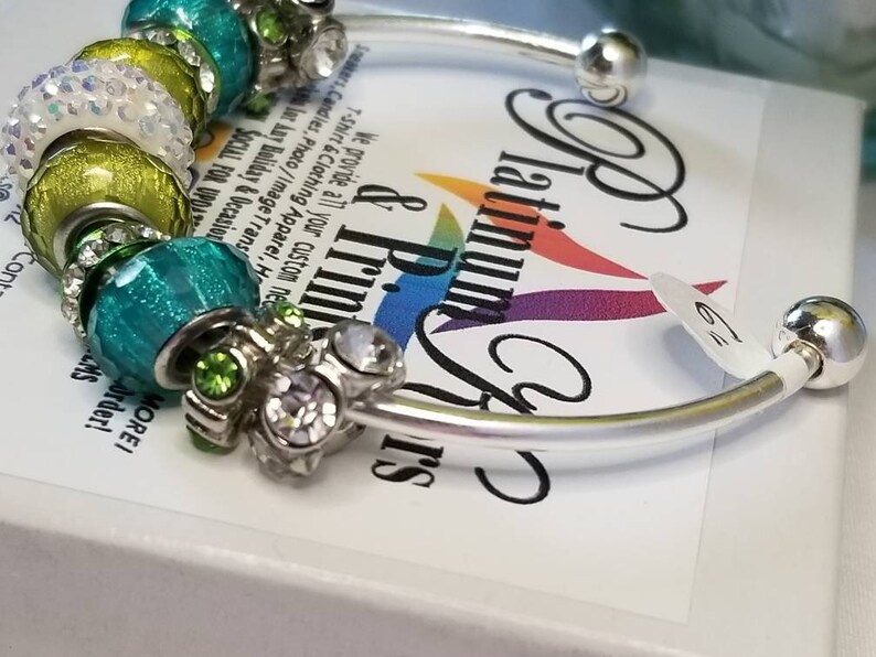 Lime Green Bangle Spring Bracelet Springtime- Birthday Jewelry Women/'s Prom Girls