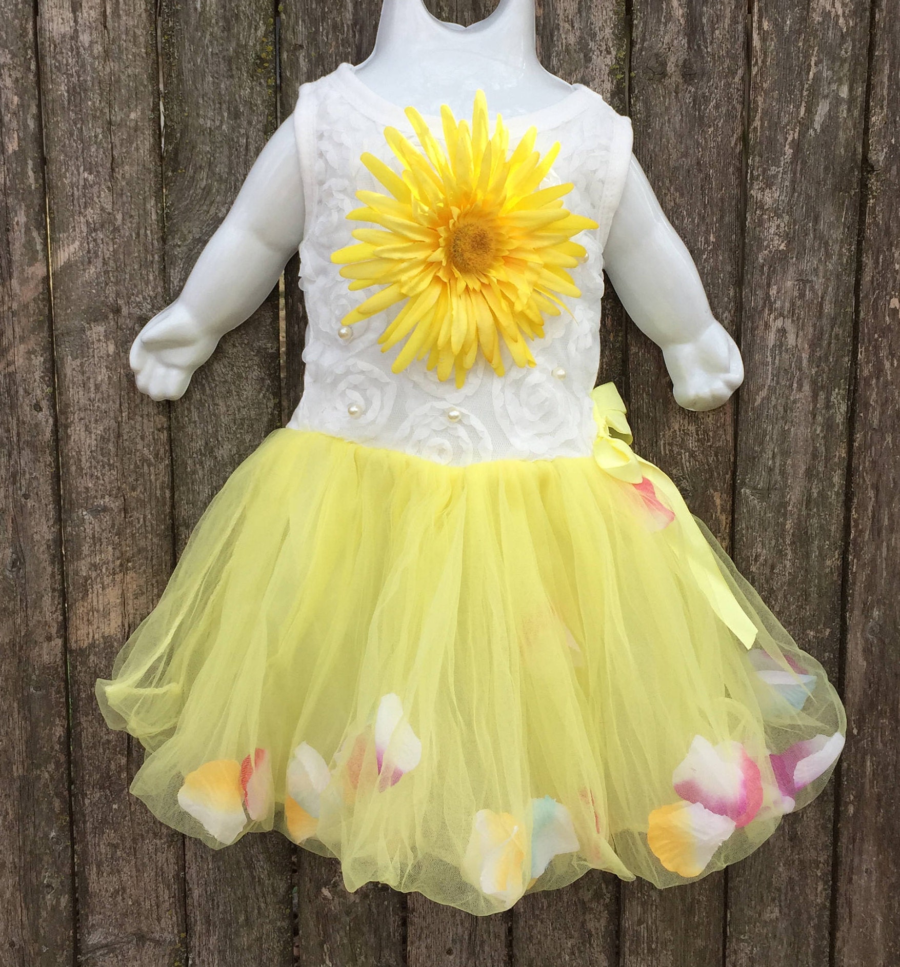 easter yellow dress