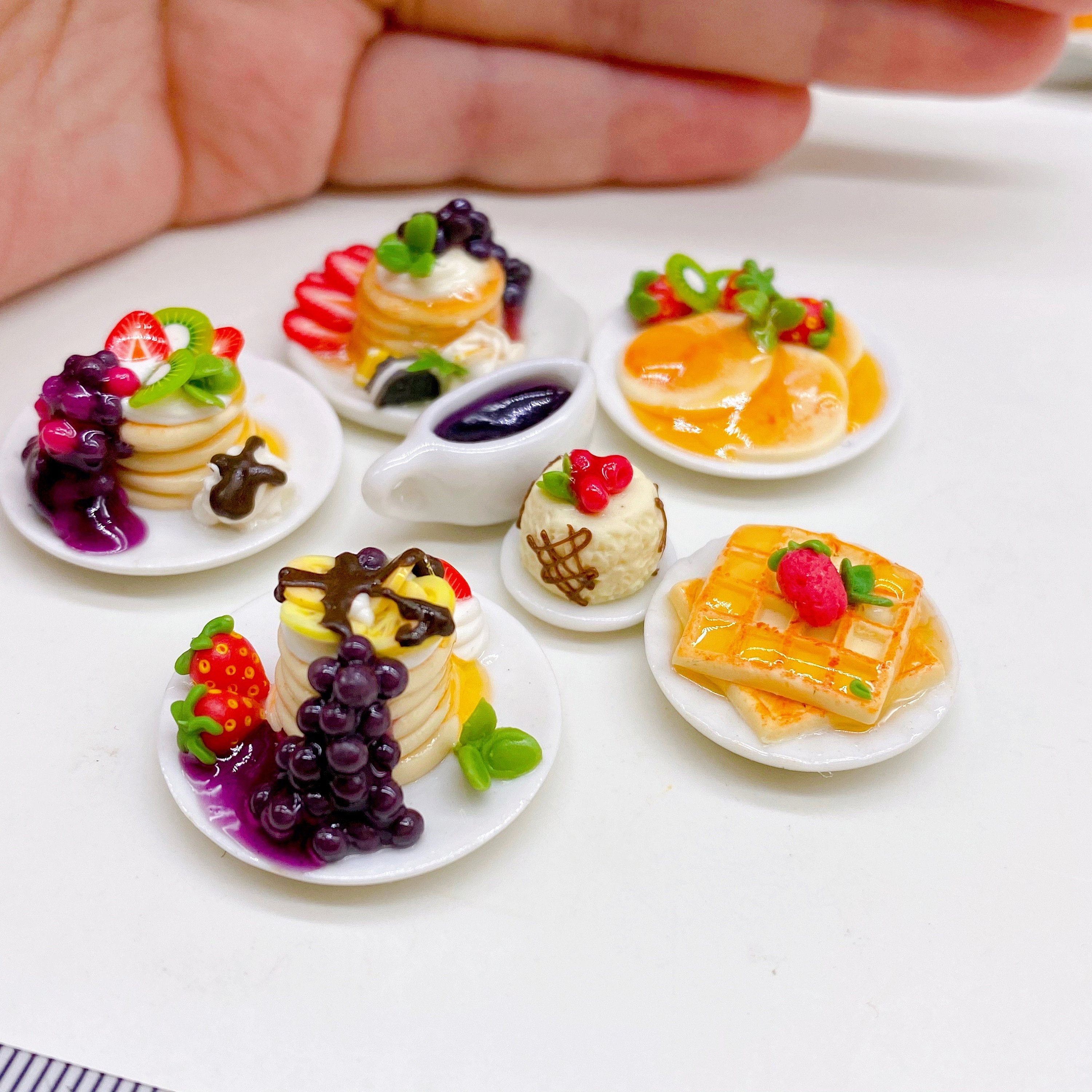 Miniature Waferminiature Sweet Fake Fooddollhouse Cakedolls | Etsy