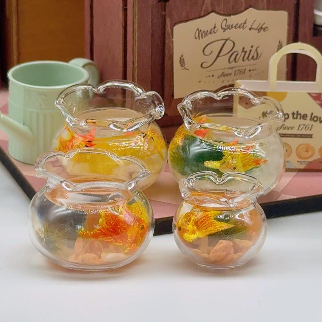 Thumbnail for Miniature Goldfish Bowls For Small Areas