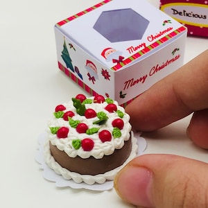 Miniature Cake , Miniature sweet,Dollhouse cake,Dolls and miniature