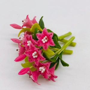 4 pieces Miniature Flower,Miniature Garden Dollhouse