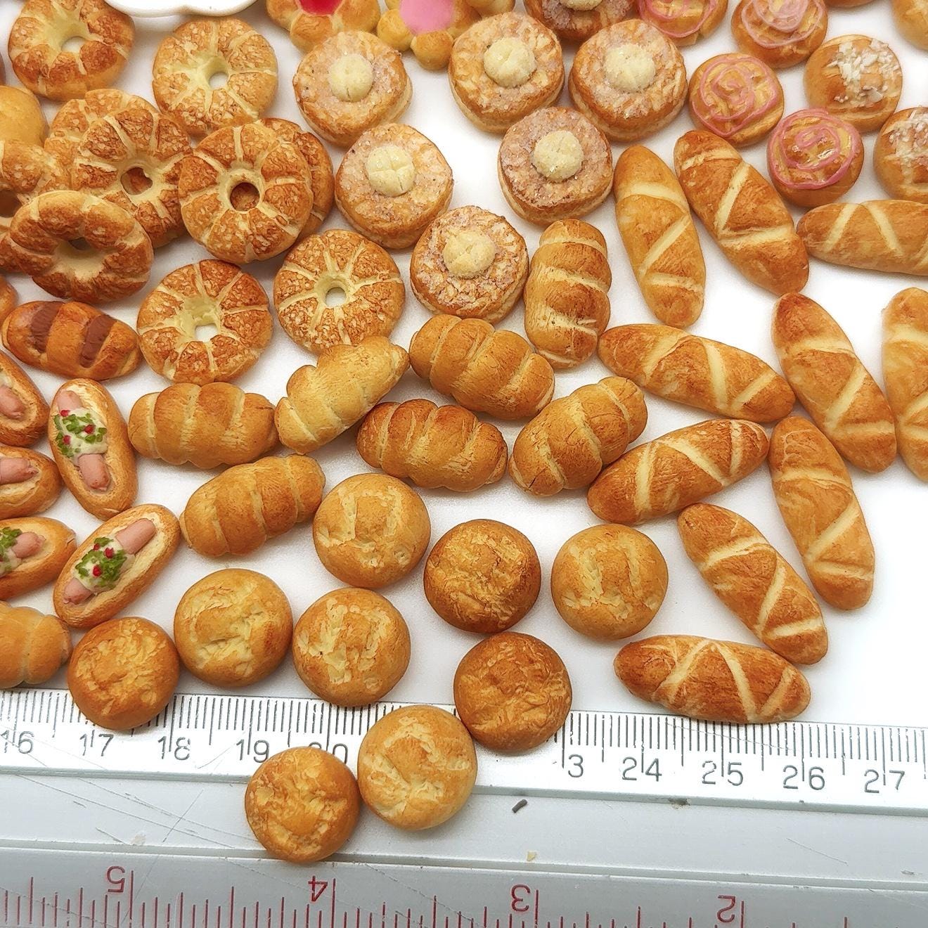 Set per il pane in miniatura per casa delle bambole: accessori da cucina in miniatura - Italia Set per il pane in miniatura per casa delle bambole: accessori da cucina in miniatura - Italia