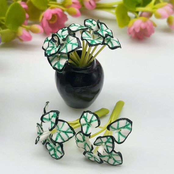 Mini Plantes Artificielles En Pot - Décoration Miniature Pour Jardin Ou Intérieur - Résine
