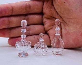 Miniature Bottle Perfume, Miniature Glasses, Miniature Jewelry, Miniature Sweet collections 1:12 for dollhouse