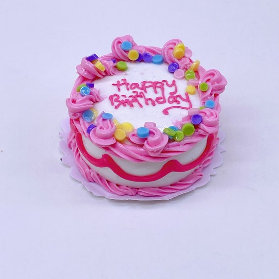 Gateau Miniature De Joyeux Anniversaire Gateau Doux Miniature Etsy Gateau Miniature De Joyeux Anniversaire Gateau Doux Miniature Etsy