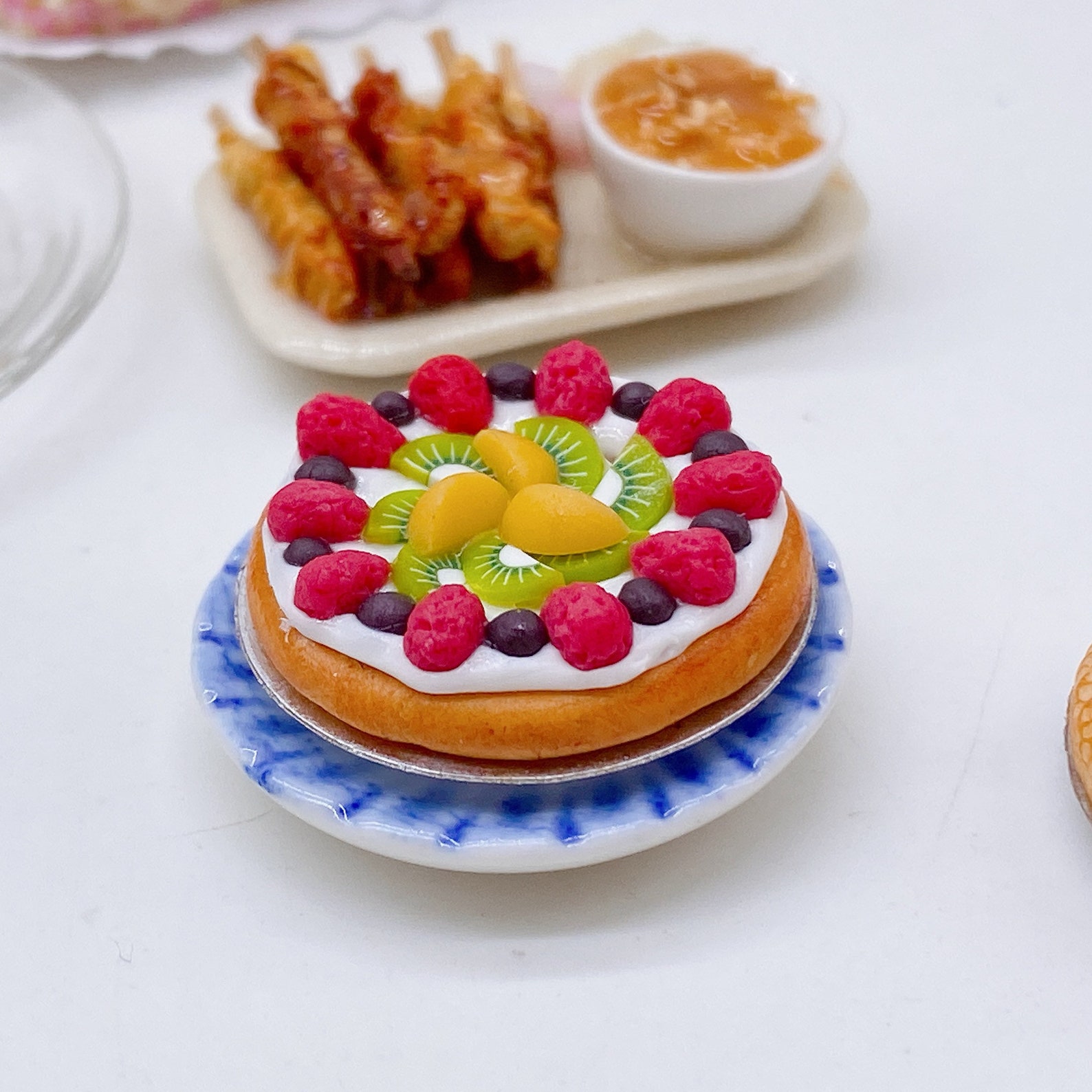 Miniature Fake Tart Miniature Fake Food Miniature Bakery Etsy
