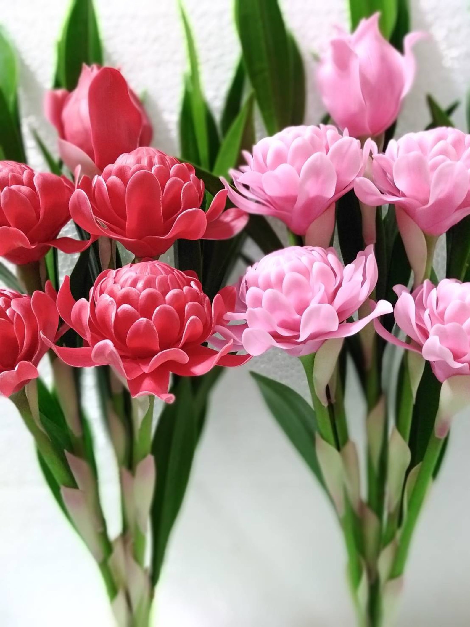 Torch Ginger Flower for Vase Made Polymer Clay Decoration Etsy