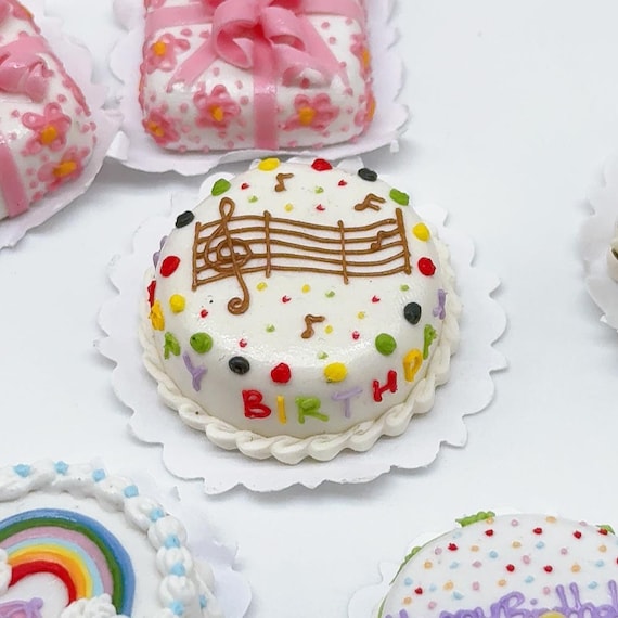 Torta Di Frutta In Miniatura 1:12 – Accessorio In Resina Per Cucina Casa Delle Bambole