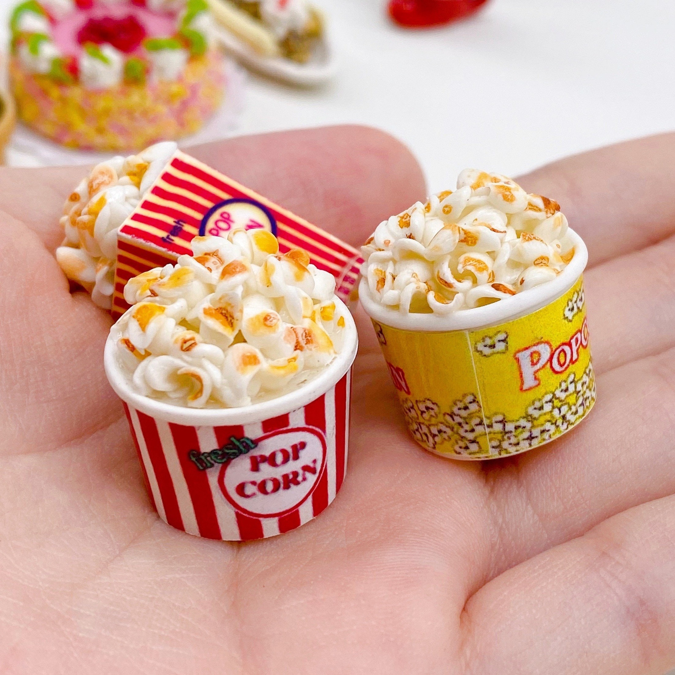 Barbie glitter: caja popcorn