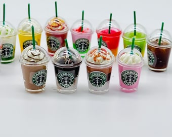 Miniature Beverage Drink, Tiny Drink, Miniature Fake drink, Miniature Sweet collections 1:12 scale
