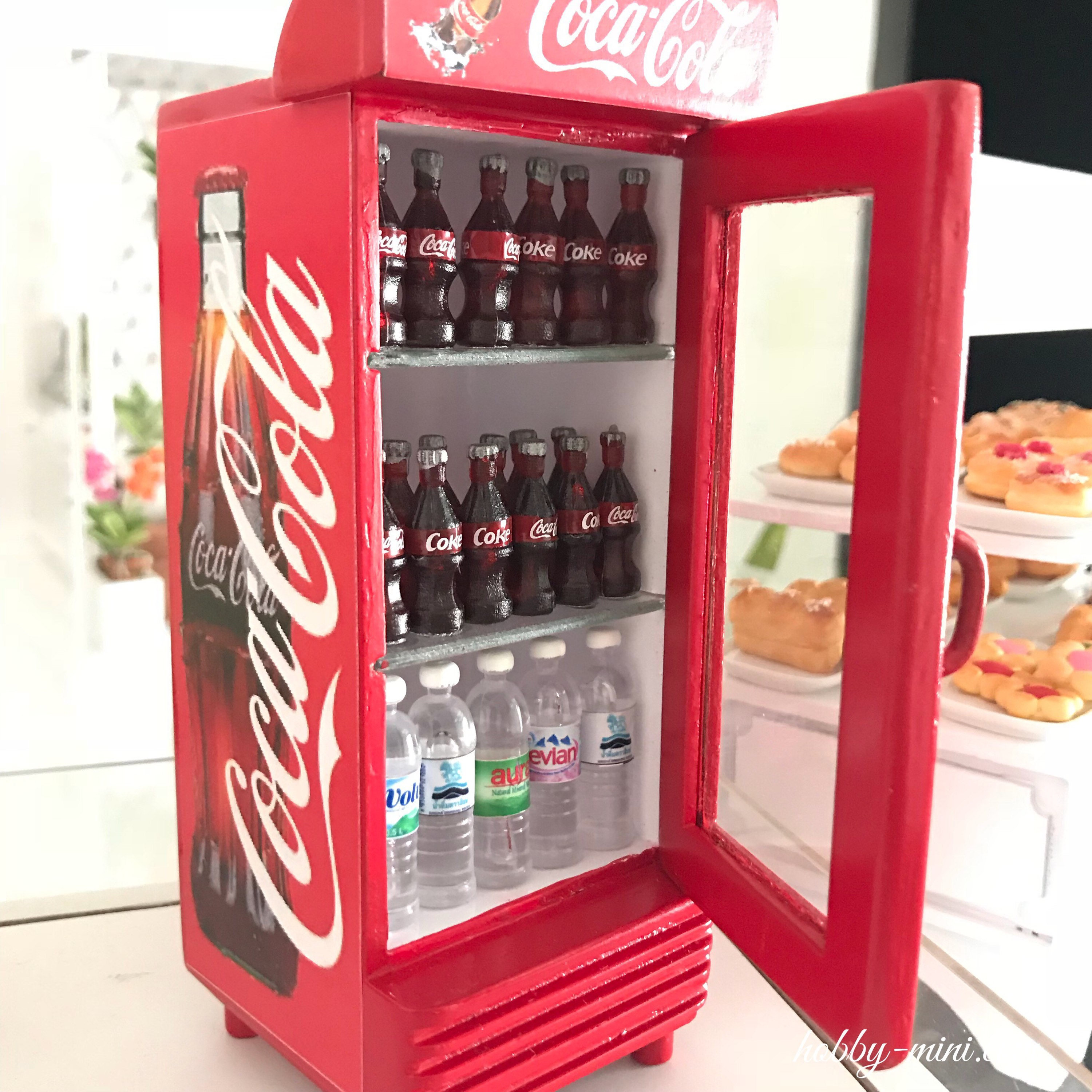 Miniature Refrigerator Coke,miniature Beverage,miniature Coca Cola,miniature  Drink -  Singapore