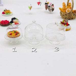 Miniature Glass Stand Miniature Jewelry Miniature Sweet - Etsy