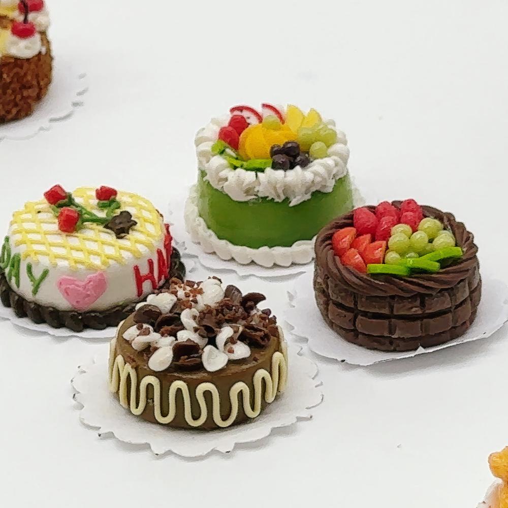 Torte Miniaturizzate 3 Torte Sfuse Assortite In Ceramica Tumdee