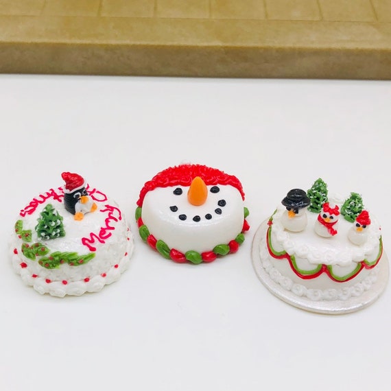 Individual Christmas Cake Ideas 9