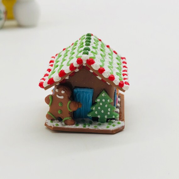 Miniature Gingerbread House 3dminiature Christmas Etsy