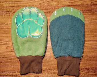 Pattes de moufles Holo Kigu vertes