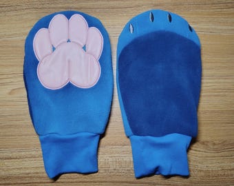 Mitaines Kigu bleu froid Paws