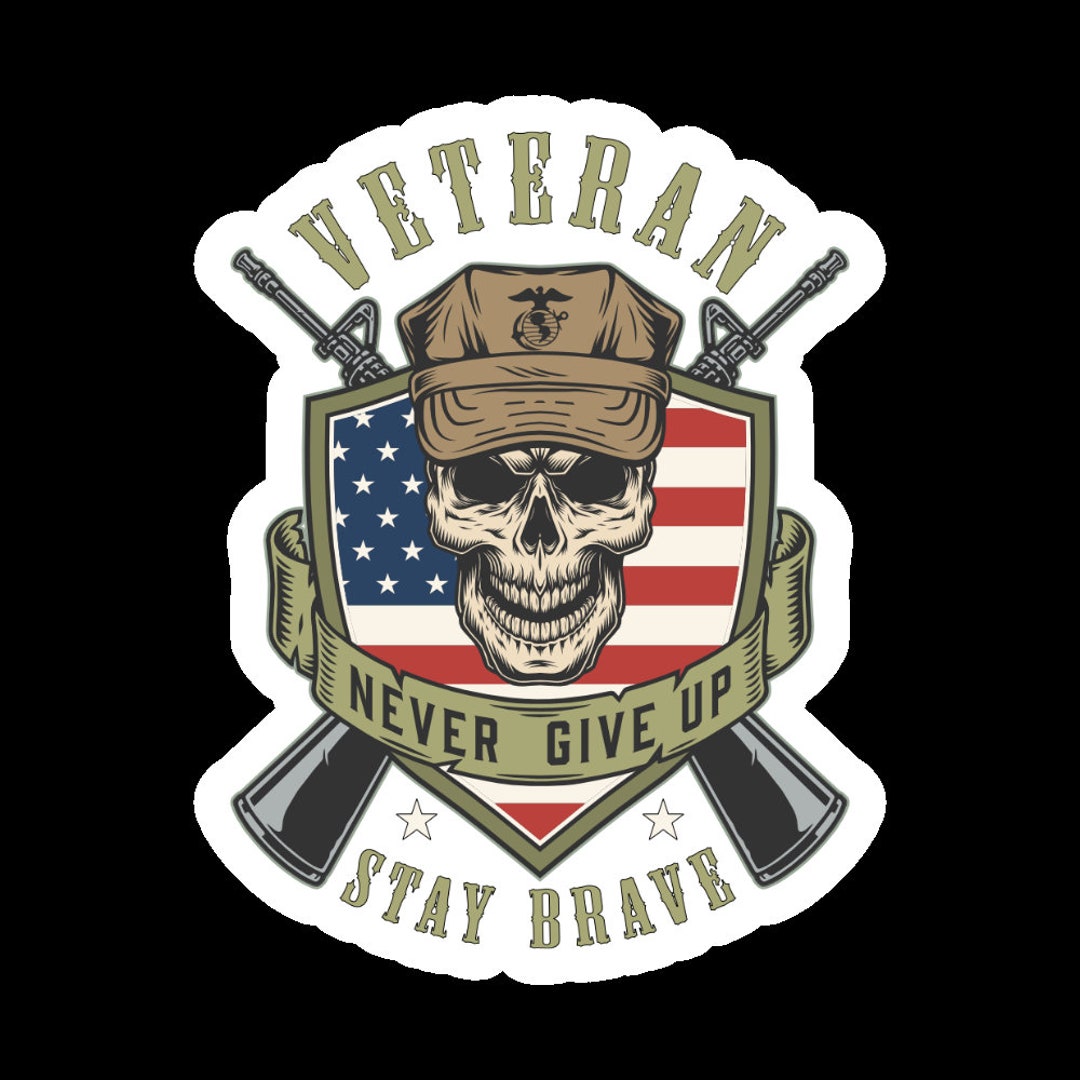 USMC , USMC Sticker, Military Stickers, Waterproof Military Stickers