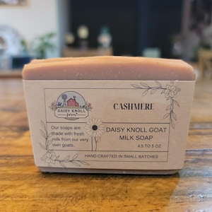 Cashmere Goats Milk Soap