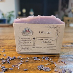 Lavender Goats Milk Soap