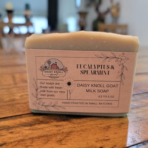 Eucalyptus & Spearmint Goat Milk Soap