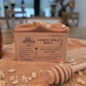 Oatmeal, Milk & Honey Goats Milk Soap