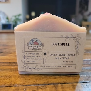Love Spell Goat Milk Soap