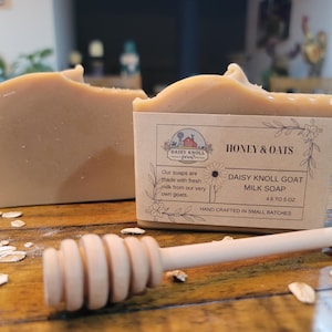 Honey & Oats Goat Milk Soap