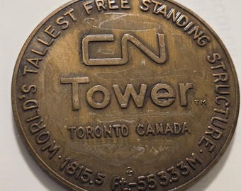 Toronto CN Tower Medal