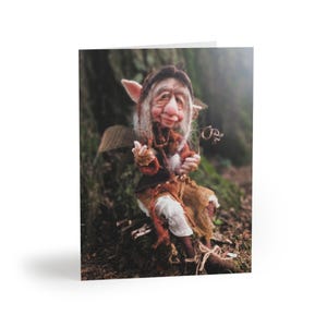 Fantasy forest fairy style greeting cards