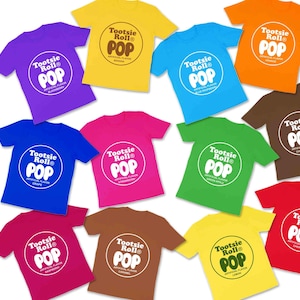 Tootsie Roll Pop Group Costume Shirt Design,  Candy design,  svg, EPS, DFX, PNG, Cricut, Digital Download