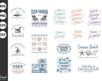 Strandshirt neven en nichten, The Summer I Turned Pretty png, we Will Always Have Summer, shirtontwerp, svg, eps, dfx, png, Cricut, digitale download