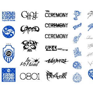 Stray Kids karma, silhouette, Kpop, svg, EPS, DFX, PNG, Cricut, Digital Download