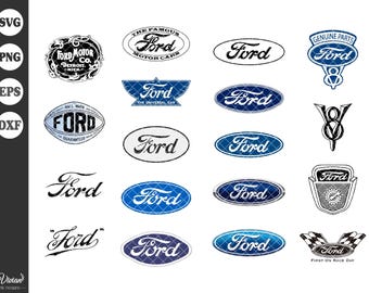 Coche, paquete Ford, SVG, EPS, DFX, PNG, Cricut, descarga digital