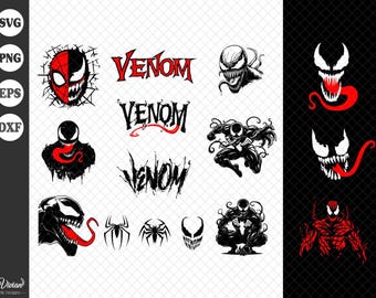 Venom, Movie, svg, EPS, DFX, PNG, Cricut, Digital Download