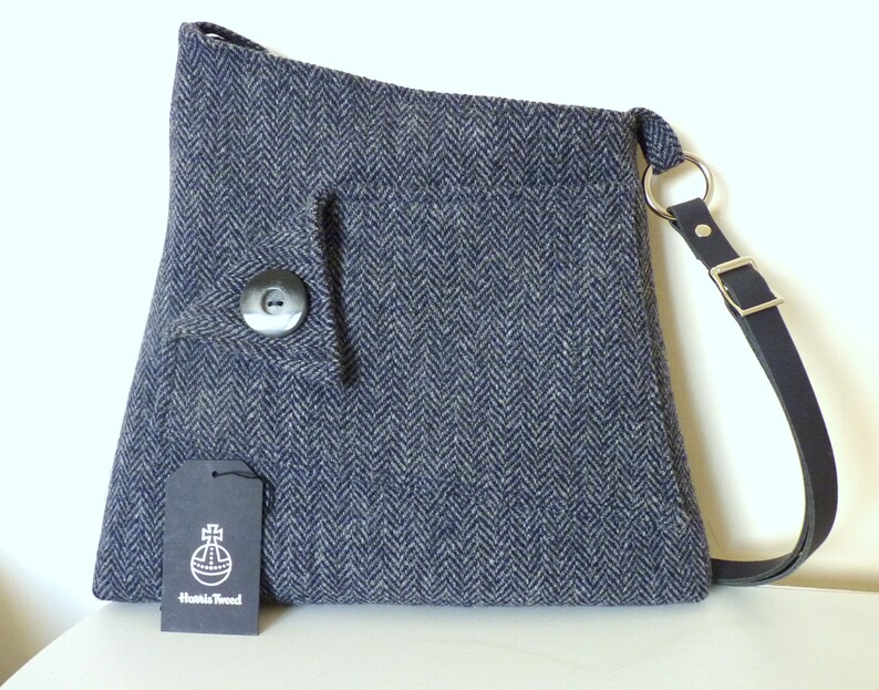 harris tweed cross body bag