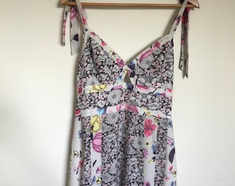 Womens Floral Multi-Coloured Patterned Maxi Dress
