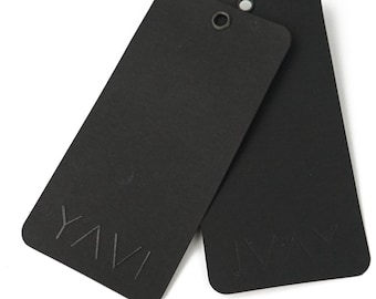300pcs Custom Hang Tags, Uv Black Clothes Hang Tags, Bag Hang Tag Design, Hang Tag With Logo, Sewing Tag Logo Printing, Clothing Paper Tag