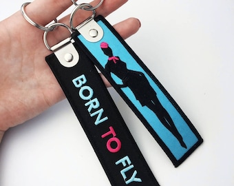 100 keyrings custom key chain airplane keychains custom Etsy Etsy