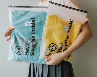 50-1000 pezzi di sacchetti con cerniera personalizzati, sacchetti per imballaggio con logo stampato, sacchetti per jeans personalizzati, sacchetti con chiusura a zip personalizzati, sacchetti con cerniera in plastica