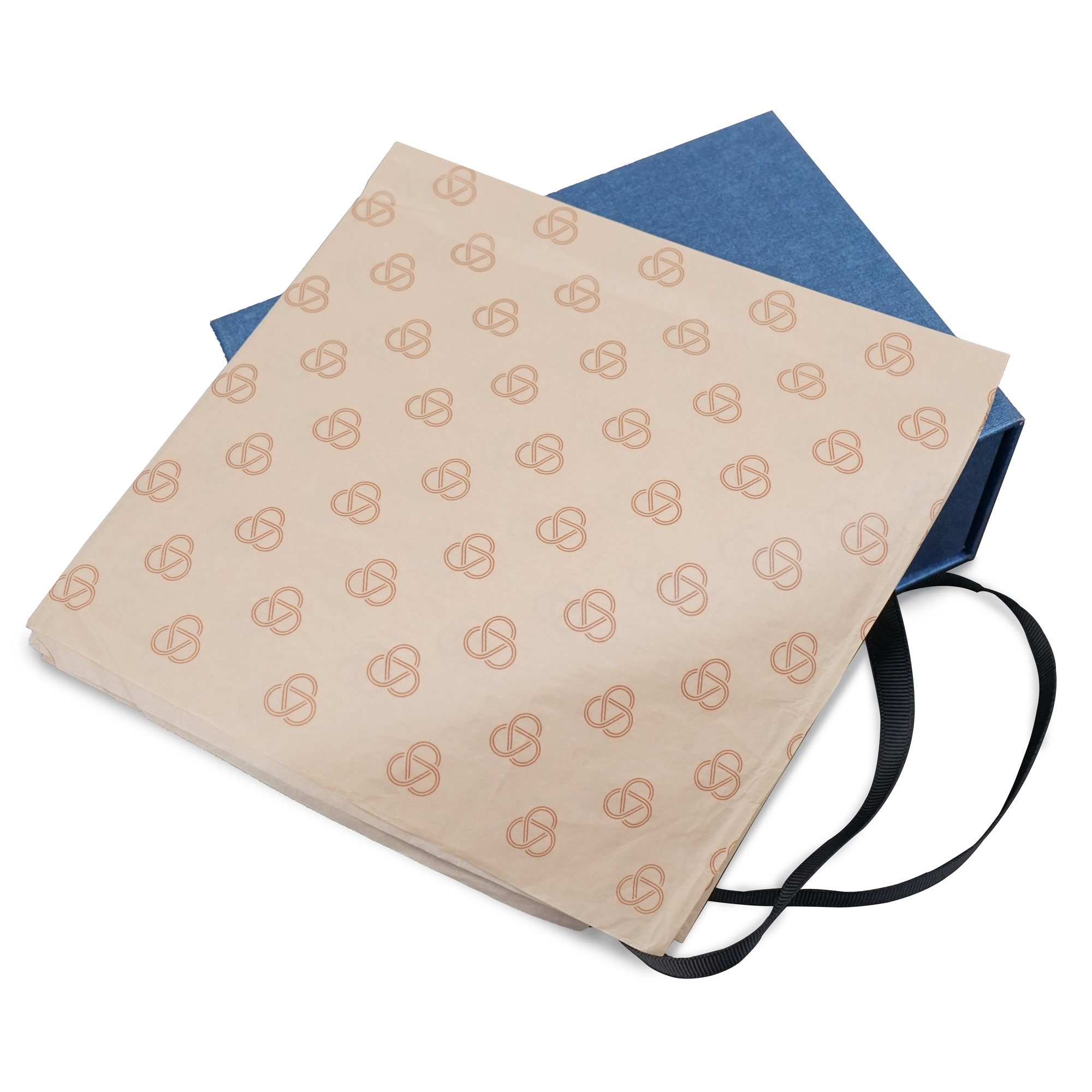 Custom Tissue Paper Sheets Whitesmall Business Logos Etsy UK