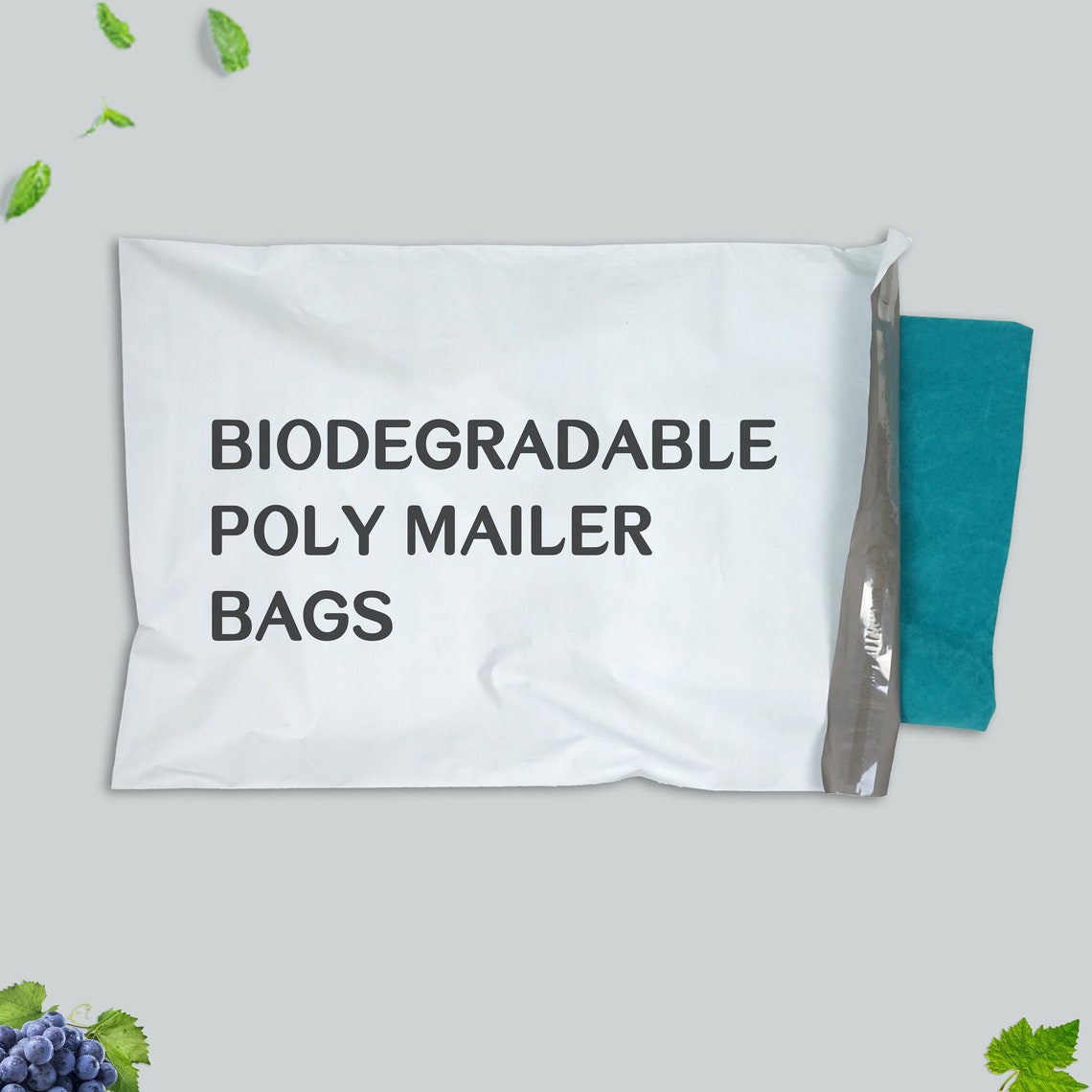 100pcs Biodegradable Packaging Bags Ecofriendly Recyclable Etsy UK