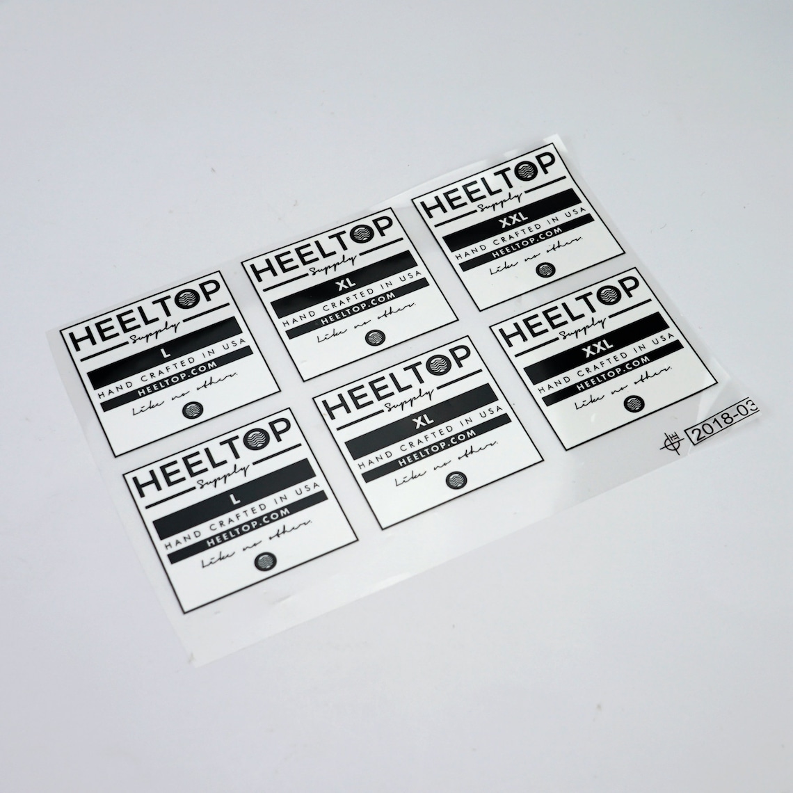 250pcs Custom Heat Press Labels for Clothing Custom Heat Seal Etsy
