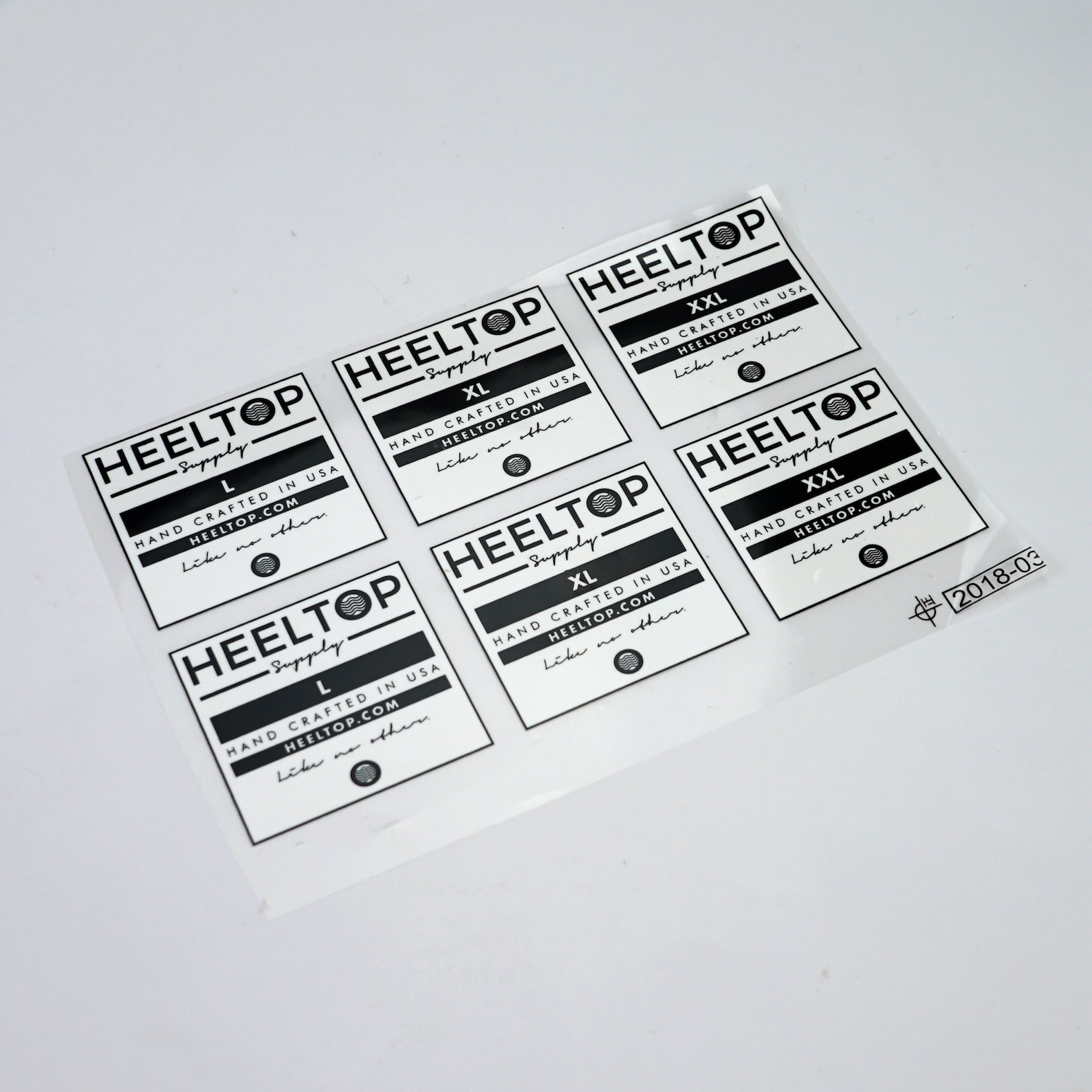 250pcs Custom Heat Press Labels for Clothing Custom Heat Seal Etsy